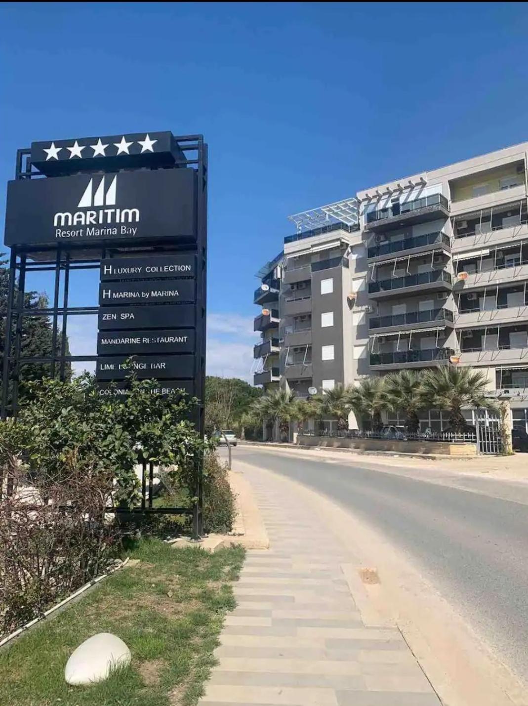 Bay Inn Apartment Sea Front Vlorë Eksteriør billede